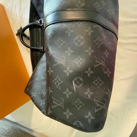 Louis Vuitton Keepall 55 Bando Monogram Eclipse - Picture 4 of 7
